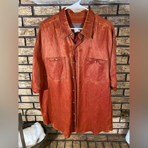 Rust red the Territory Ahead‎ short sleeve